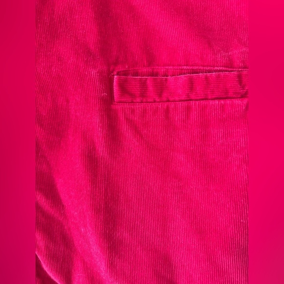 Versus Versace Red Men's Jacket Red corduroy size XL Vintage 90’s - Picture 9 of 12